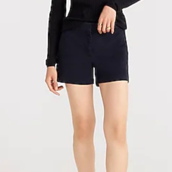 J crew 4” stretch chino shorts navy blue - Picture 1 of 3